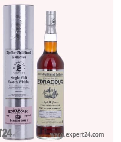 Signatory Vintage Edradour 10 Jahre The Un Chillfiltered 2011