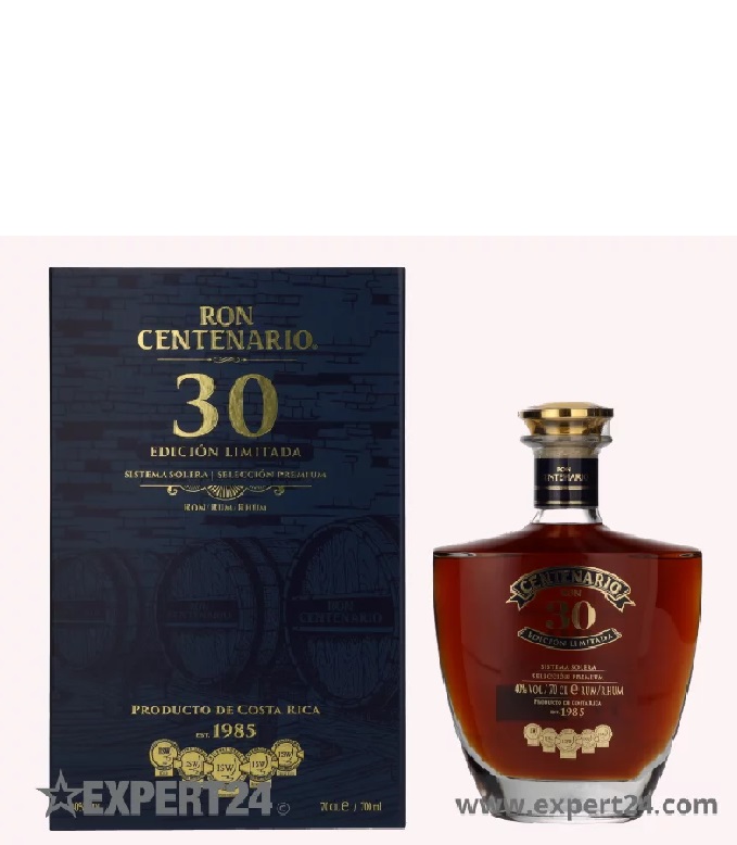 Ron Centenario Edicion Limitada 30 Sistema Solera