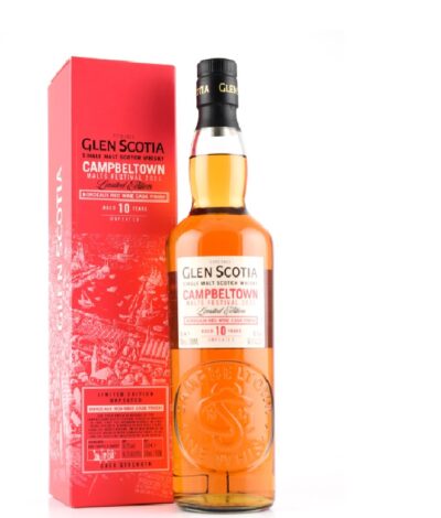 Glen Scotia 10 Jahre Red Wine Bordeaux Finish Campbeltown Malts Festival 2021
