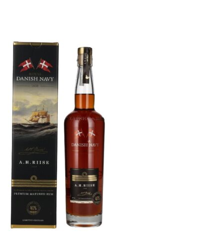 A.H. Riise Royal DANISH NAVY Superior Spirit Drink