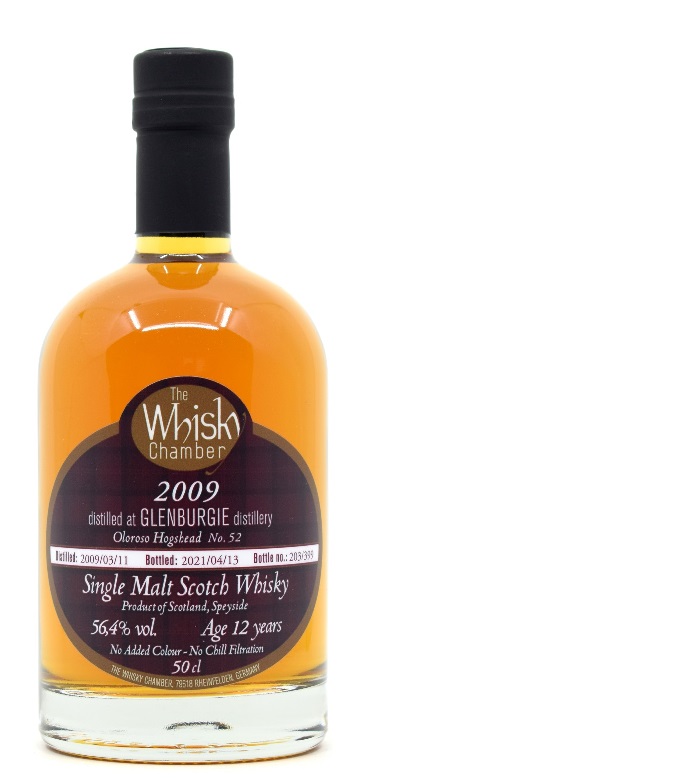 Glenburgie 12 Jahre 2009 2021 Oloroso Sherry Cask The Whisky Chamber