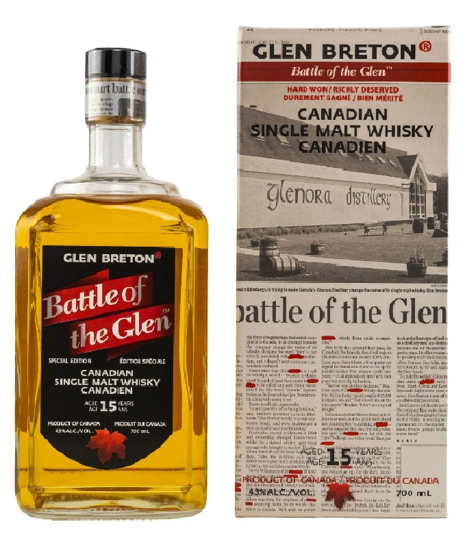 Glen Breton 15 Jahre Battle of the Glen