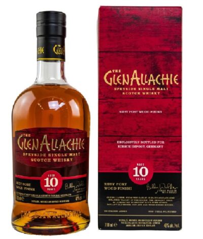 GlenAllachie 10 Jahre Ruby Port Wood Finish